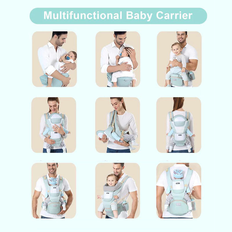 Canguru Para Bebê Ergonômico Com Assento