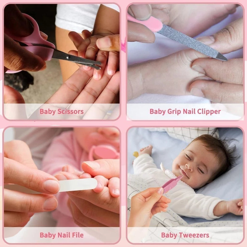 Kit 13Pçs Higiene Cuidado Bebê Recém Nascido